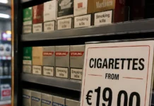 Țigările s-ar putea scumpi din nou în Irlanda: se cere o majorare de 1,60 euro pentru un pachet