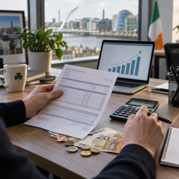 grafic creștere salarii Irlanda 2027