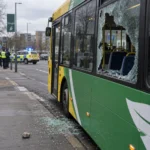 Pasageră rănită după ce un obiect a spart geamul unui autobuz în Tallaght autobuz Dublin Bus în Tallaght