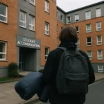 clădire de cămin studențesc în Irlanda