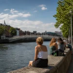 termometru indicând temperaturi ridicate în Irlanda