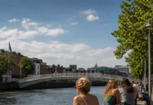 termometru indicând temperaturi ridicate în Irlanda