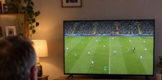 Logo RTÉ și simboluri fotbal Irlanda Israel