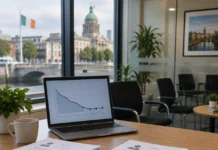 Locurile de muncă anunțate în Irlanda scad cu 9%, dar piața se stabilizează grafic evoluție anunțuri de angajare Irlanda