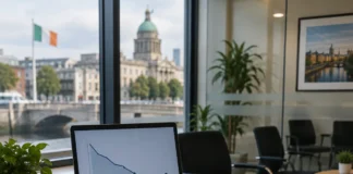 grafic evoluție anunțuri de angajare Irlanda