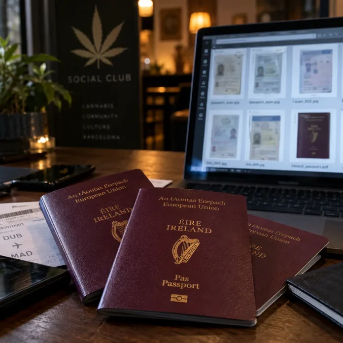 pașapoarte irlandeze și documente de identitate