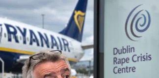 Michael O’Leary refuză să-și retragă afirmațiile și acuză șefa Dublin Rape Crisis Centre de declarații defăimătoare Michael O’Leary discurs public