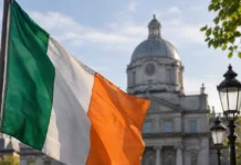 Grafic cu intențiile de vot în Irlanda