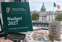 Bugetul 2027: cu câți bani ar rămâne un angajat dacă se mărește pragul de taxare grafic praguri de taxare în Irlanda