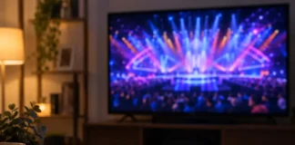Logo Eurovision cu steagul Irlandei