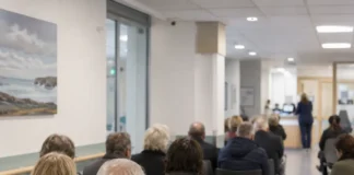 Peste 284.000 de persoane așteaptă servicii medicale în Irlanda pacient așteptând consultație medicală