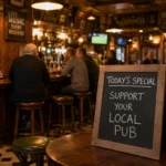 pub tradițional irlandez interior