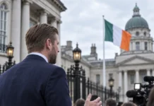 Eric Trump atacă Guvernul irlandez: „I-a dezamăgit pe oameni” Eric Trump la resortul Trump International Doonbeg