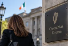 Senatoare Fianna Fáil a primit indemnizația de deplasare, deși era acasă în concediu medical Clădirea Leinster House din Dublin