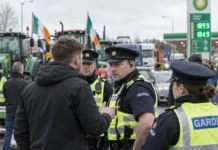 Tânăr condamnat după confruntarea cu Garda la protestul carburanților protest pentru prețul carburanților în Irlanda