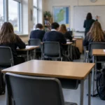 Un elev din cinci lipsește cronic de la școală în Irlanda Elevi în clasă la școală în Irlanda