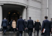 Peste 100 de avocați au părăsit instanțele din Dublin în disputa privind asistența juridică instanță de judecată în Dublin