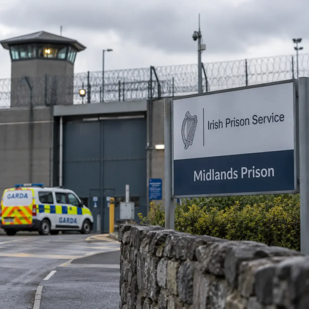 intrarea penitenciarului Midlands Prison