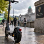 Irlanda pregătește înregistrarea obligatorie a trotinetelor electrice trotinetă electrică pe drum urban