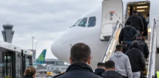 Irlanda a deportat peste 40 de persoane. Operațiunea a costat 225.000 € aeronava pentru zbor charter de deportare