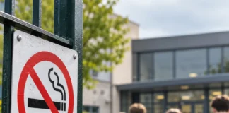 Irlanda face un pas spre interdicția pe viață a țigărilor pentru generațiile tinere Țigări și produse cu nicotină pe fundal neutru