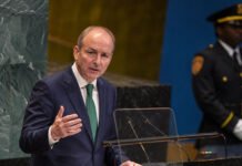 Micheál Martin discurs la ONU