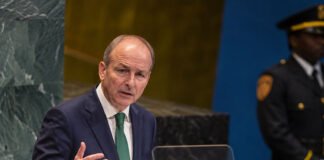 Micheál Martin discurs la ONU