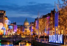 Dublin Winter Lights va avea loc în decembrie și se extinde până în februarie Instalații luminoase în centrul Dublinului pe timp de iarnă