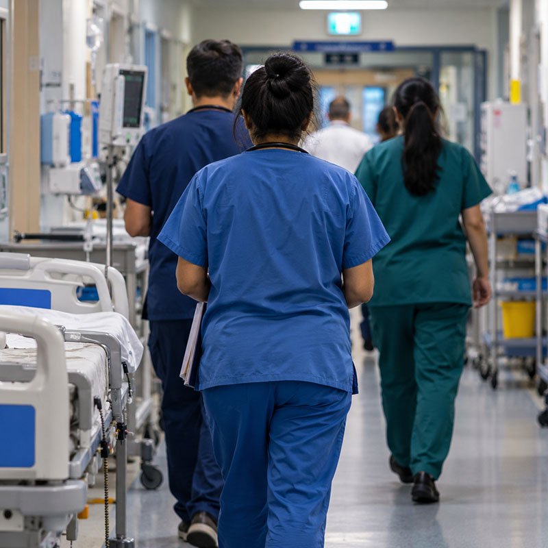 medici în spital verificări documente
