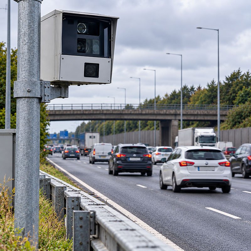 cameră fixă de monitorizare trafic rutier
