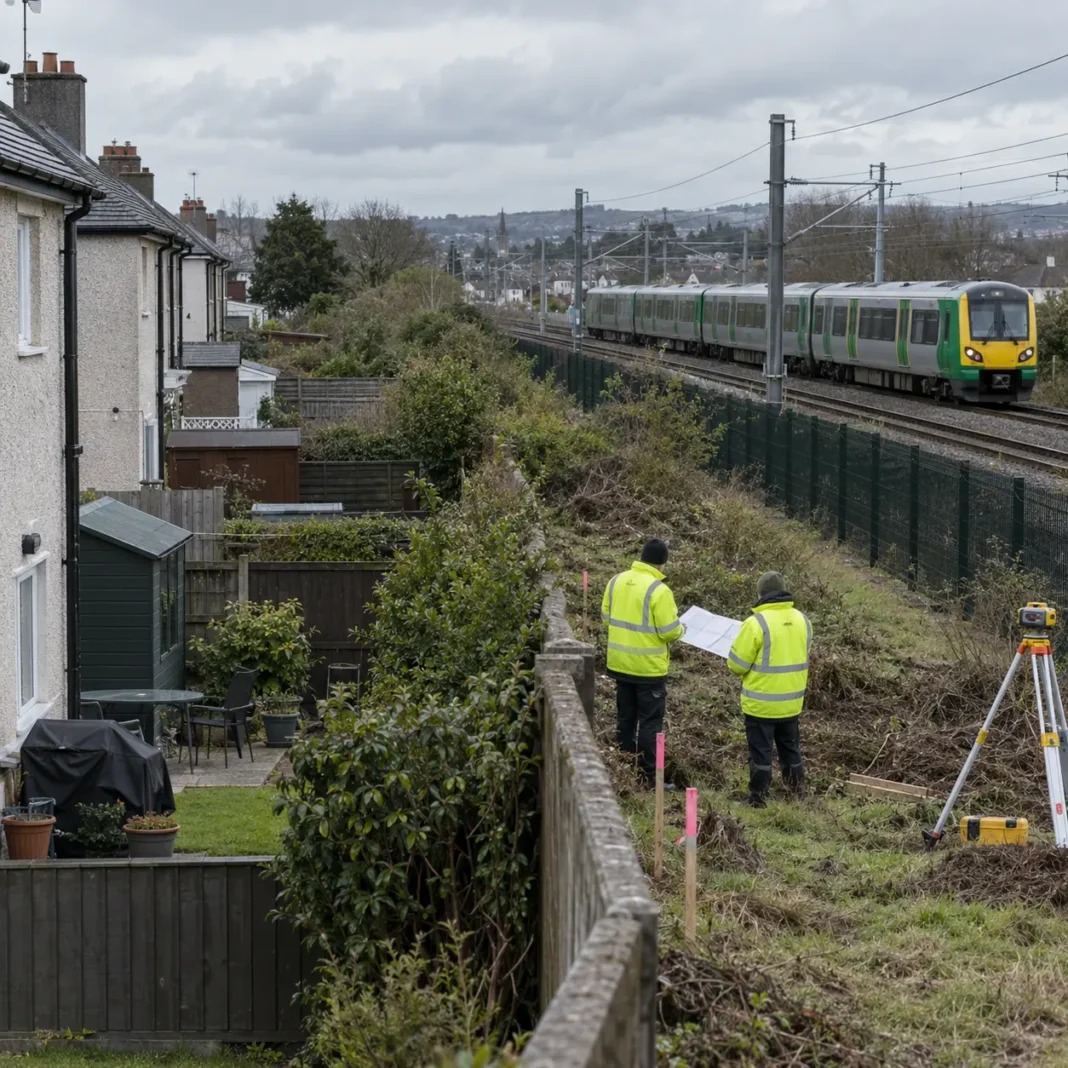 tren Dart+ în zona Dublin