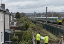 tren Dart+ în zona Dublin