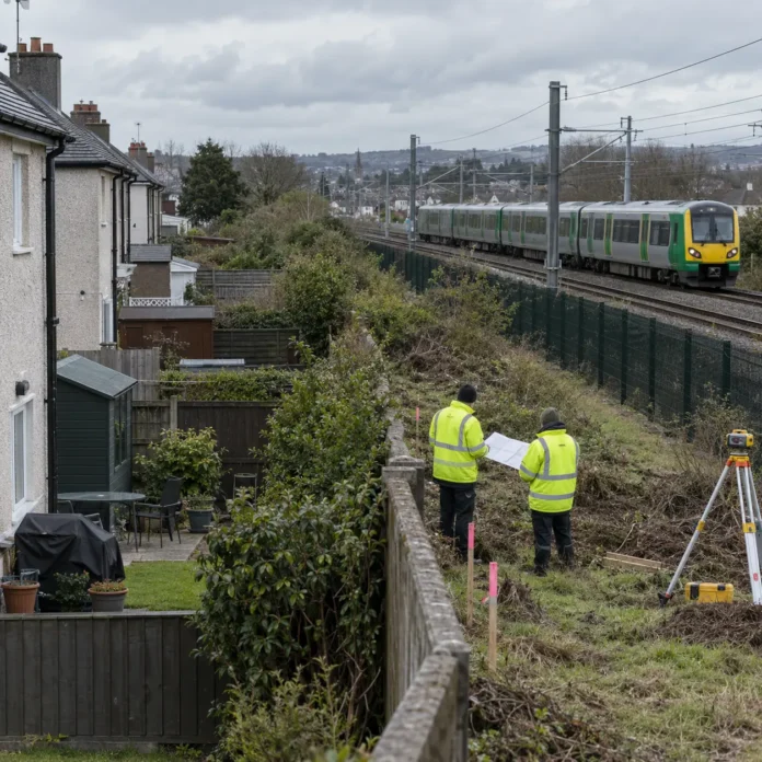 tren Dart+ în zona Dublin