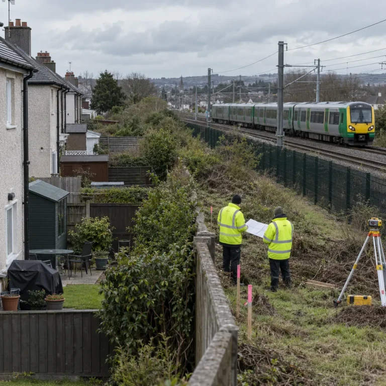 tren Dart+ în zona Dublin
