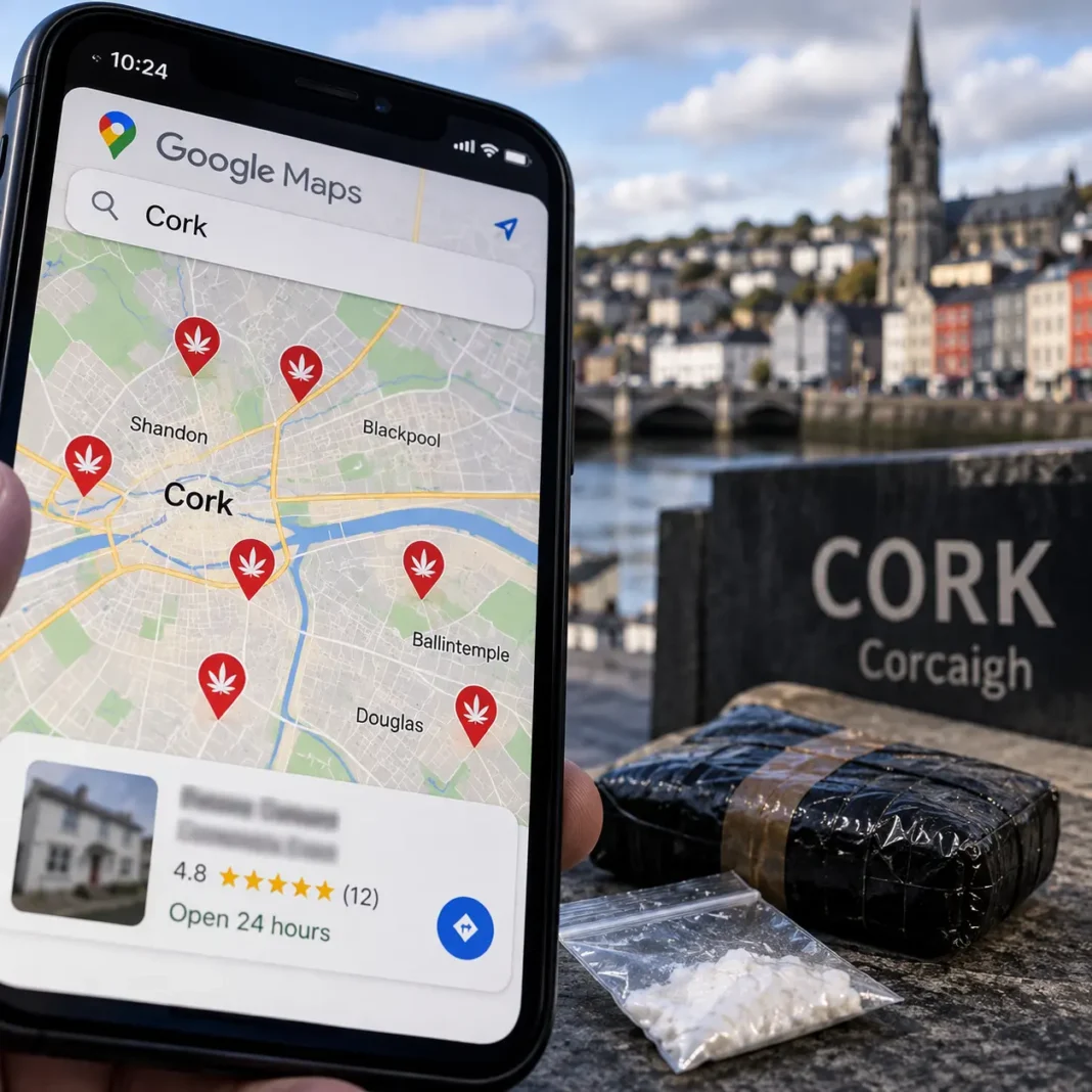 Adrese rezidențiale din Cork pe Google Maps