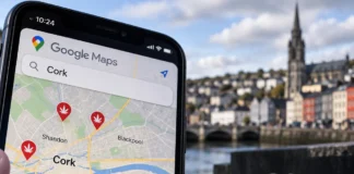 Adrese rezidențiale din Cork pe Google Maps