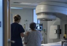echipament radioterapie în spital