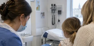 Vaccinarea ROR rămâne sub nivelul necesar în Irlanda, avertizează HPSC doză vaccin ROR administrată unui copil