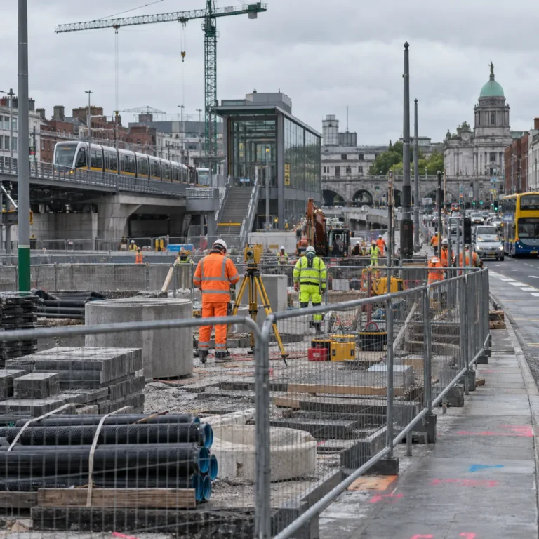 planificare proiect MetroLink în Dublin
