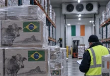 Depozit cu carne de vită în Irlanda