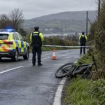 bicicletă electrică lângă drum accident