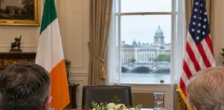 Irlanda îi va pune lui Trump pe masă Gaza și marile crize internaționale la întâlnirea de la Dublin Farmleigh House Dublin întâlnire oficială