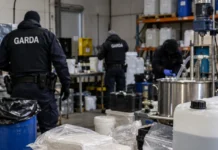 Primul laborator de procesare a cocainei descoperit în Irlanda, legat de cartelul Kinahan laborator mobil pentru procesarea cocainei
