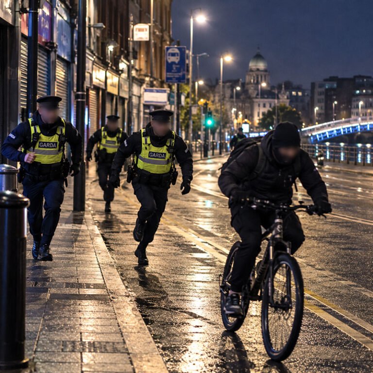 râu Liffey în centrul Dublinului