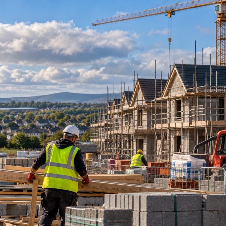blocuri de locuințe sociale în construcție