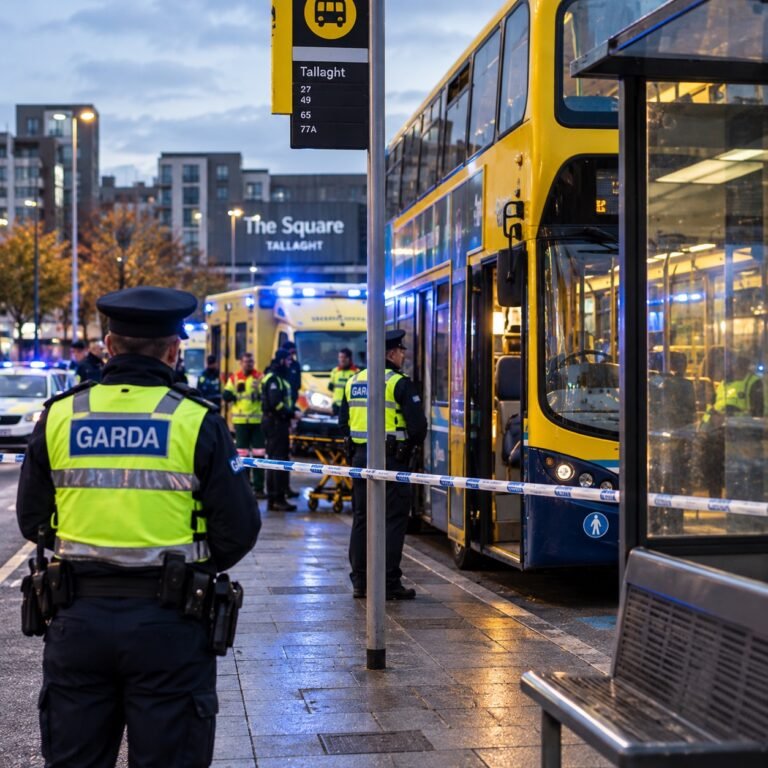 autobuz în zona Drimnagh Dublin