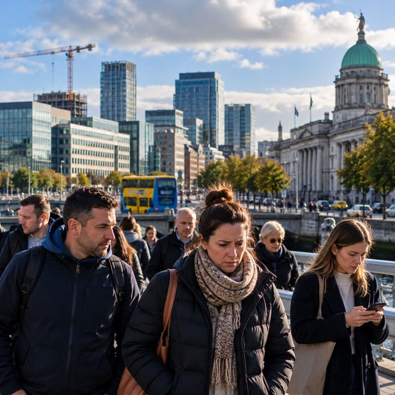 Grafic creștere economică și inflație în Irlanda