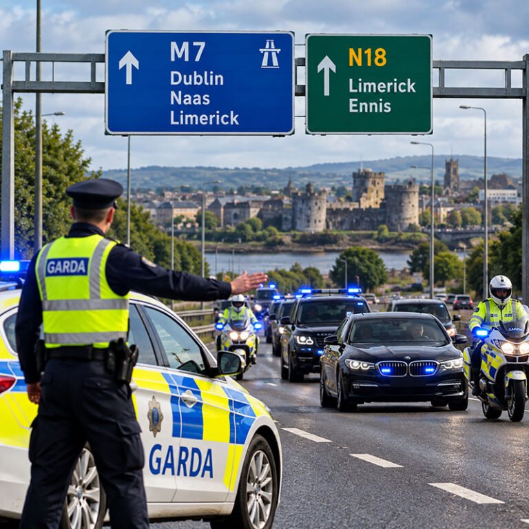 trafic restricționat pe autostrada M7 în Limerick
