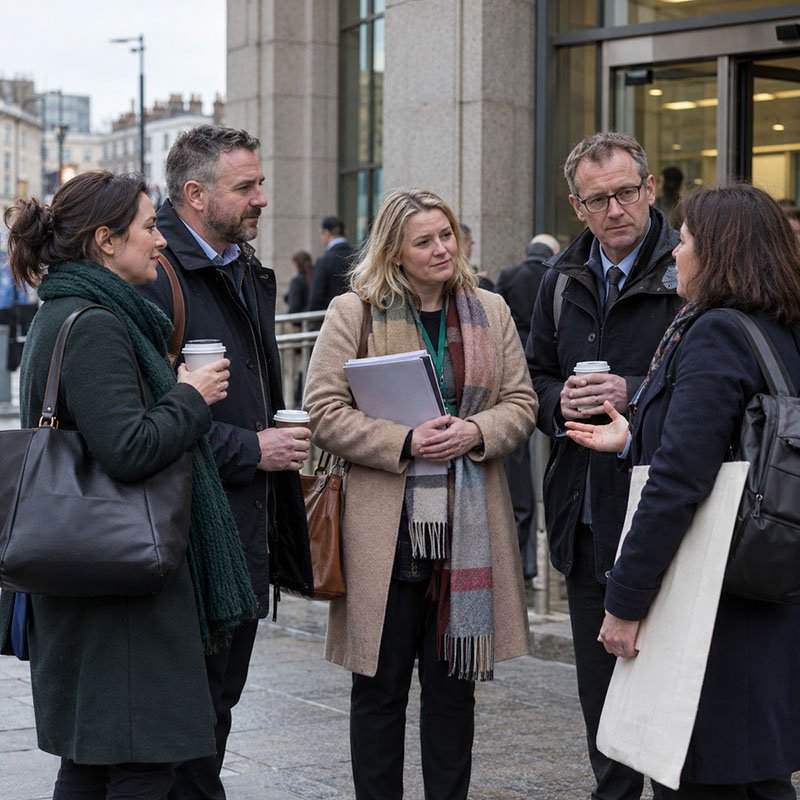 Protest angajați sector public Irlanda