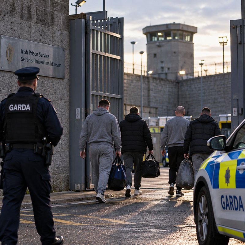 intrare penitenciar irlandez